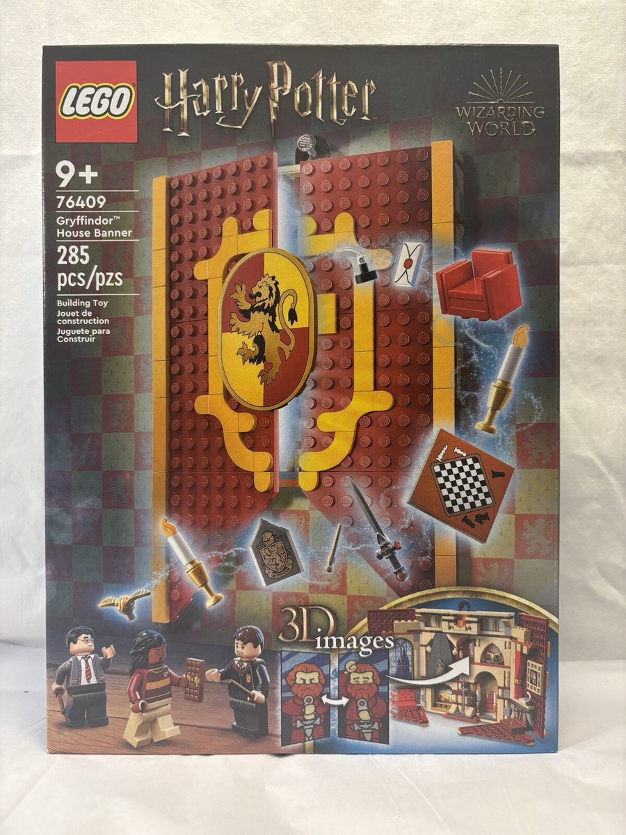 どんどん LEGO 76409, 76410, 76411, 76412 Harry Potter Hogwarts House Banner