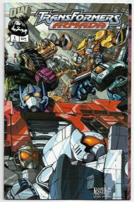 Transformers Armada Comics No 1.2.3.5.all mint condition 