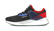 ZAPATOS PARA HOMBRE PUMA BMW MMS M PACER FUTURE NEGRO BLANCO ROJO CONDUCCIÓN CARRERAS KART GATO