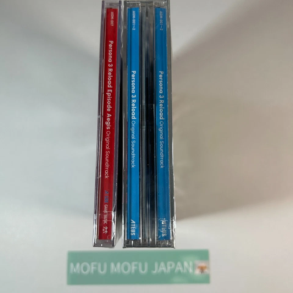 Persona 3 Reload Original Soundtrack Normal Edition Episode Aegis New Set of 2 - Image 4 of 4
