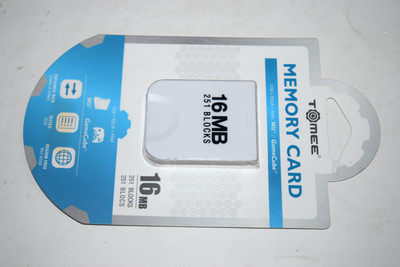 16MB Memory Card 251 Blocks Tomee for Nintendo Wii GameCube Console System New