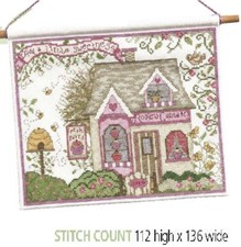 ROSIE'S TEASHOP  CROSS STITCH PATTERN ONLY  EQ - RWE