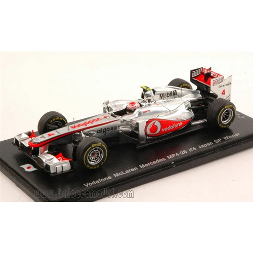 Modellini statici di auto da corsa Formula 1 camion Spark Scala 1:43