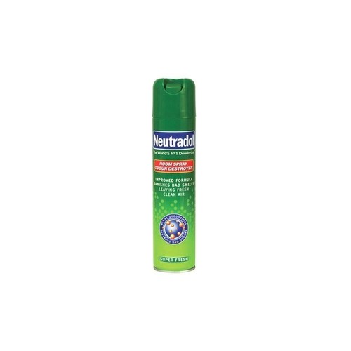 3 Neutradol Super Fresh Room Spray Odour Destroyer 300ml Air Freshener