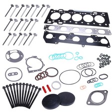 W Bolts Valves Cylinder Head Gasket Set Fits For Volvo C30s40s60v50v60 2.5l W Bolts Valves Cylinder Head Gasket Set Fits For Volvo C30s40s60v50v60 2.5l