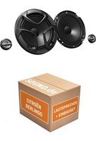 Lautsprecher Boxen Vorne JVC CS-JS600 FüR Citroen Berlingo III 2X Tief-MitteltöN