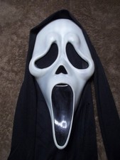Ghost Face EU N Stamp Mask Glow Scream Easter Unlimited N Fun World Div