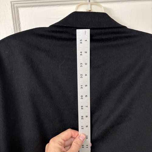 Paul Fredrick Camel Hair Double Breasted Blazer 44R Black - Picture 15 of 16