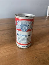 Vintage Budweiser Beer Can 12 oz Tab Top Anheuser-Busch Lager