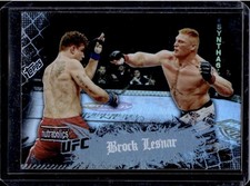 2010 Topps UFC Main Event Brock Lesnar #66 Rookie Card. rookie card picture