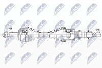 Antriebswelle NTY NPW-RE-126 FüR Renault Kadjar Blue Dci 115 HLA6