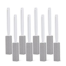 8 Pack Pumice Stone Toilet Brush Hanging Toilet Brush Home Pumice Cleaning2451