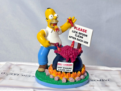 2004 The Simpsons Misadventures Of Homer HOT STUFF #2302 HC W/ COA