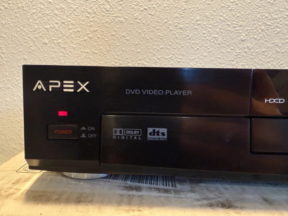 Reproductor digital Apex AD-3201 DVD/VCD/MP3/CD negro Foto 2 de 4