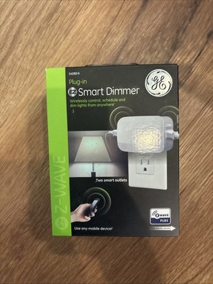 GE Z-Wave Plus ZW3107 Wireless Plug-In Dimmer  - OBN  - Q1