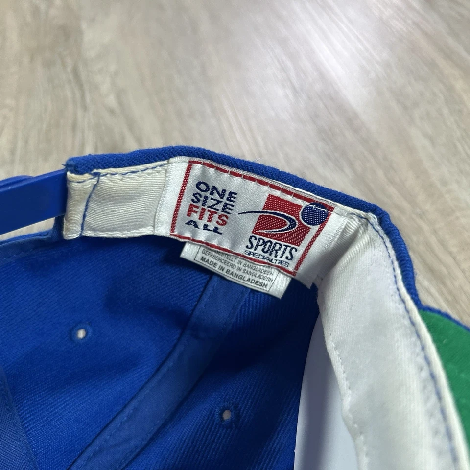 De Colección Especialidades Deportivas New York Rangers Snapback Sombrero NHL Azul Liso Logo Lana Foto 4 de 4