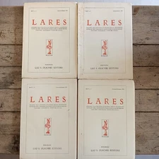Lares 4 full. complete for the year 1978, University of Bari