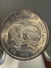 Vintage 1973 International Trade Unit 1 Oz .999 Fine Silver Round