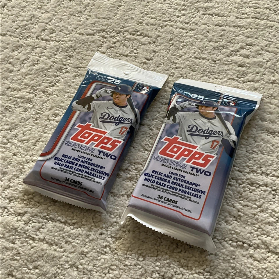X2 2025 Topps Serie 2 Béisbol AUTO/PARCHE/RELIQUIA/AUTO-RELIQUIA PAQUETE CALIENTE Grasa Foto 4 de 4