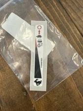 Wacker Neuson throttle label decal OEM # 5100067820 New