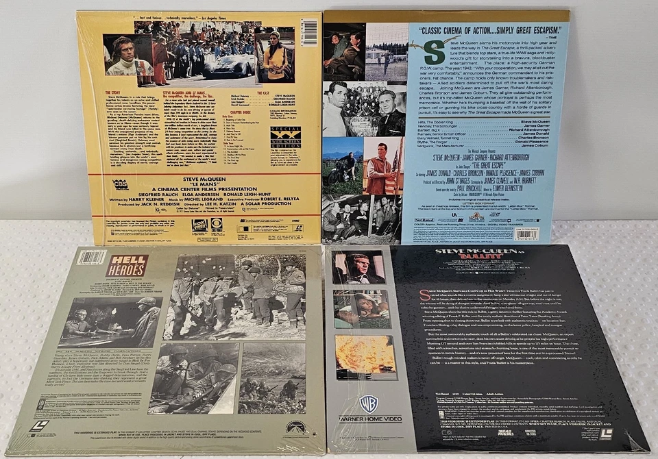 Leading Men Collection: Steve McQueen, James Garner, Robert Redford: Wall Art  - Image 4 of 4