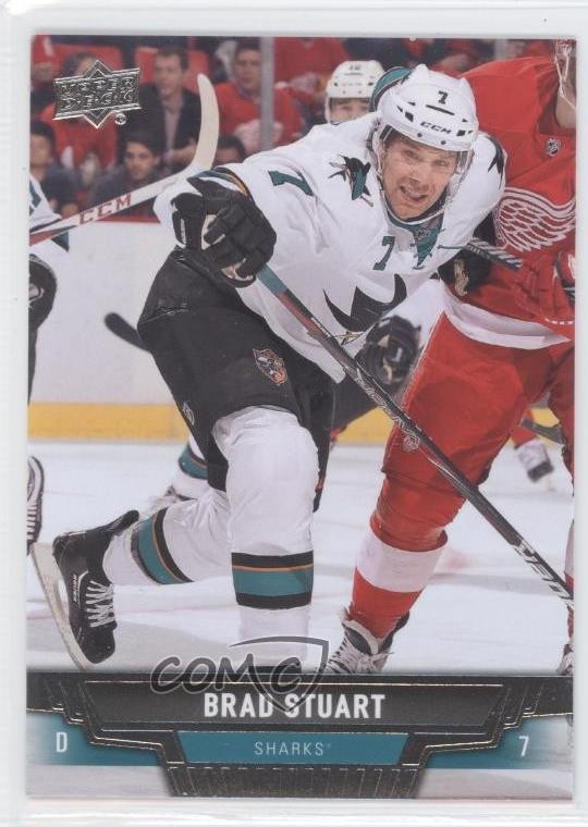 2013-14 Upper Deck Brad Stuart #263 1p3