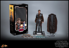 Hot Toys Anakin Skywalker MMS677 Star Wars Attack of the Clones 1 6 Figure  New