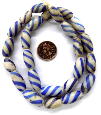 Guebert Site style 1700's Trade Beads African / Native Bin 66  READ Description