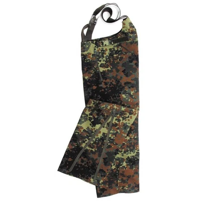 BW Regenhose Bundeswehr Nässeschutzhose Outdoor Angelhose Laminat flecktarn - Bild 1 von 2