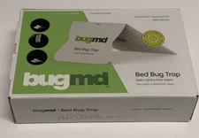 BugMD Bed Bug Traps 12 Adhesive Traps Bed Bug Prevention Early Detection NEW