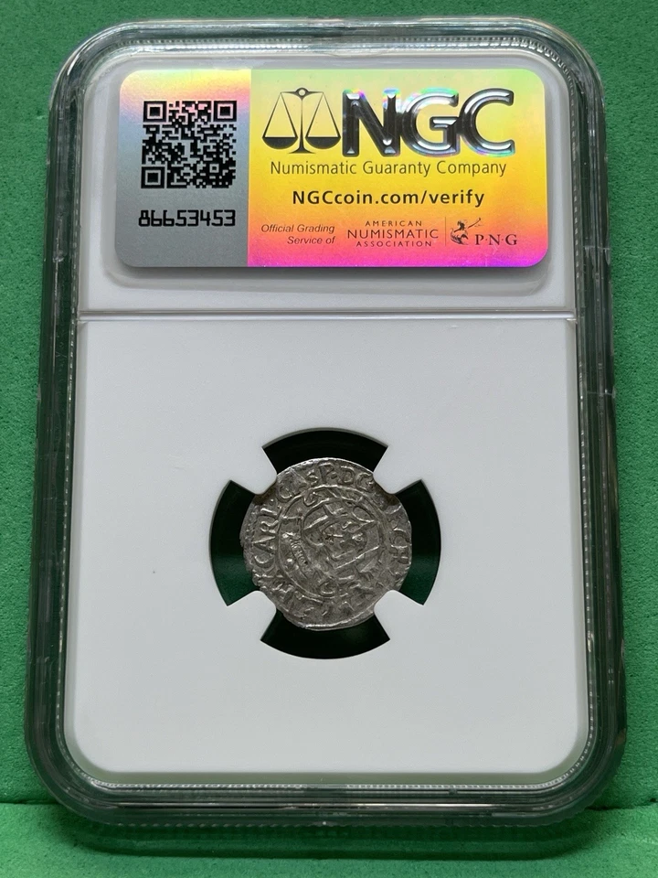 1671 GERMANY 4P TRIER KARL KASPAR VON DER LEYEN MS 61 - Image 2 of 2