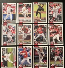 2026 Topps Series 1 Cincinnati Reds Complete Team Set 12 Cards