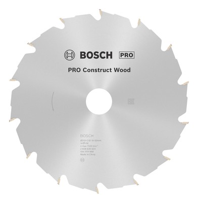 Bosch Zubehör Pro Construct Wood Kreissägeblatt, 210 x 2,8 x 30 mm, 14 Zähne,...