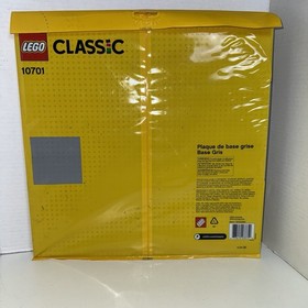 10701 LEGO  classic gray Base Plate / plaque de base gris neuf 15x15 In