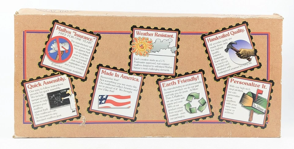 Cow Mailbox Holstein Farmhouse Décor #1006 – More Than A Mailbox – NEW in Box - Image 4 of 4