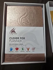 Clever Fox Non Dated Weekly Planner 