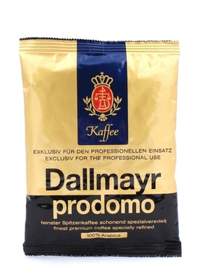 Dallmayr Kaffee Prodomo 50x80 g gemahlen Filterkaffee portioniert Portionsbeutel