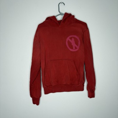 Travis Scott Days Before Rodeo Red 10 Yr Anniversary Hoodie Sweatshirt Sz  Small