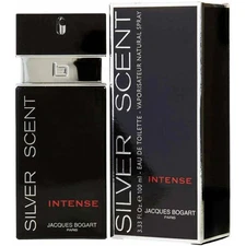 Silver Scent Intense by Jacques Bogart cologne EDT 3.3 / 3.4 oz New in Box