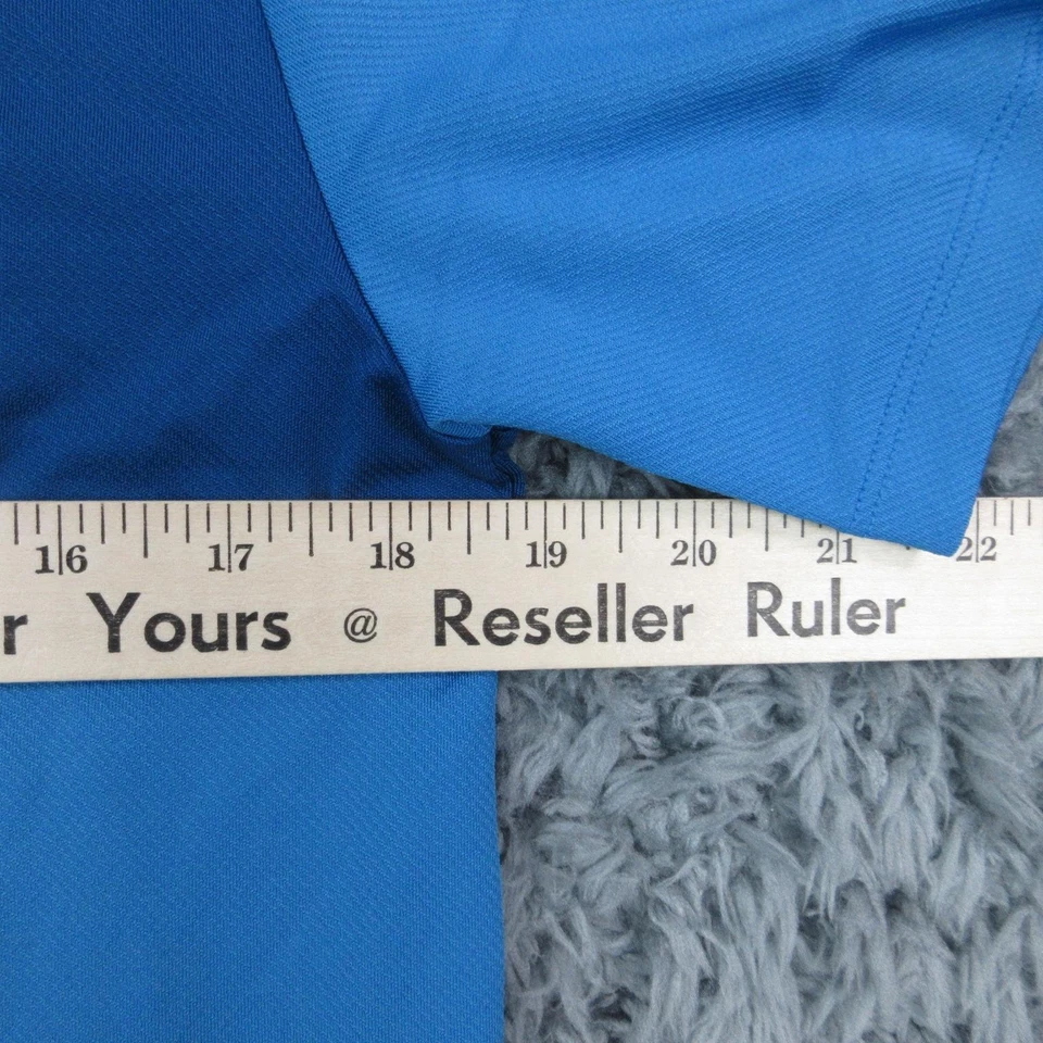 Camisa Under Armour Niños YXL Extra Grande Azul Color Bloque Polo Rendimiento Nueva con Etiquetas Foto 4 de 4