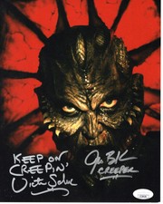 Victor Salva & Jonathan Breck signed 8x10 Photo Jeepers Creepers JSA