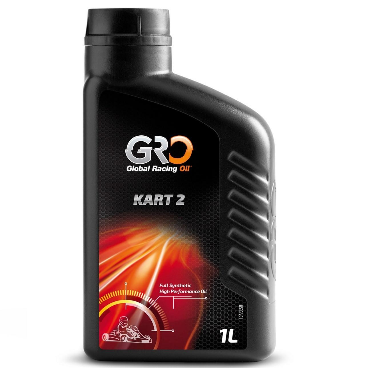 Huile kart-2 Global Racing Oil 2 temps pour vos sessions de karting sur circuit