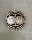 National Utah Token Society .999 1oz Silver Round ~ 2001 ANA Show Salt Lake City