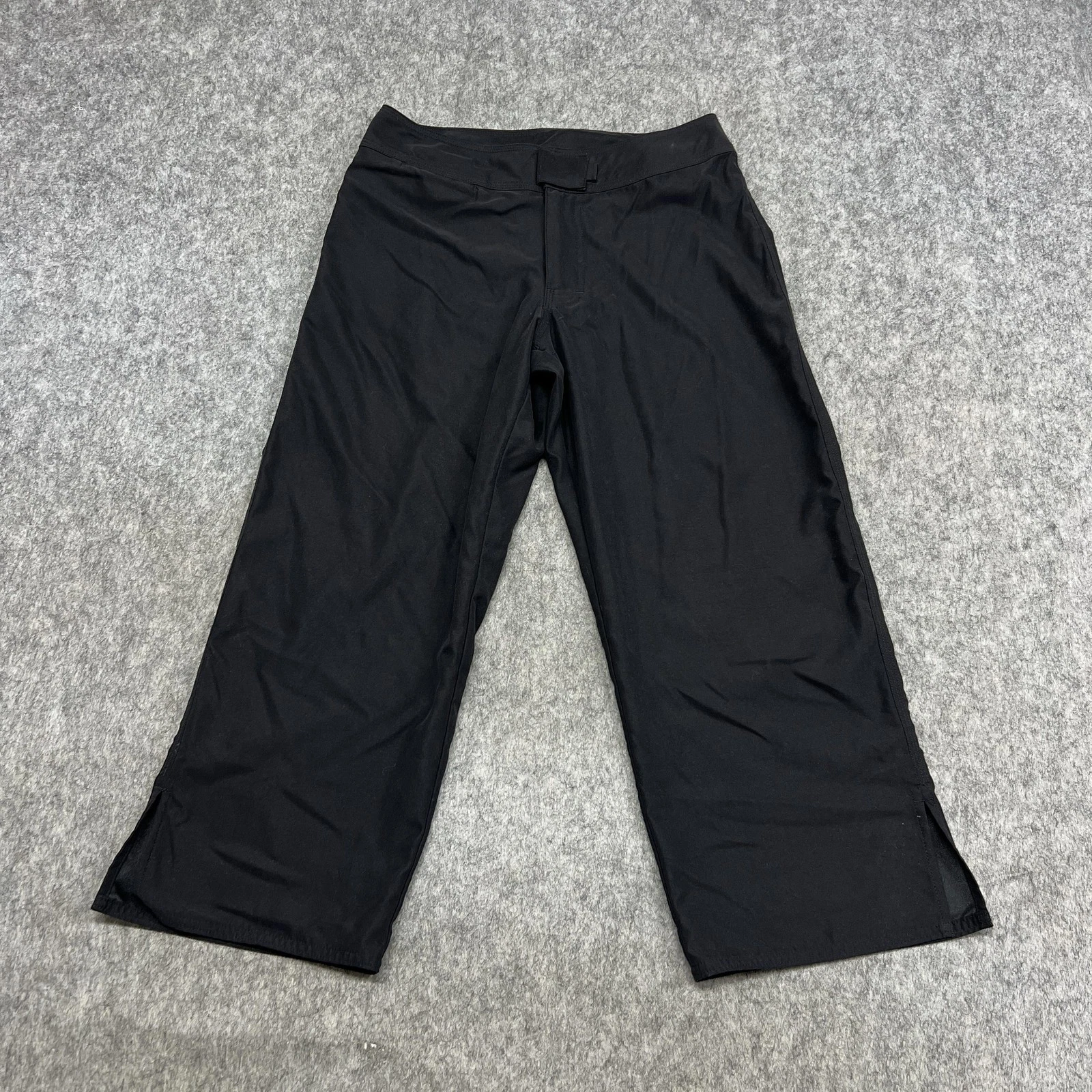 Patagonia Pants Womens 4 Black Rain Hiking Outdoor Travel Casual Kokawe Capri