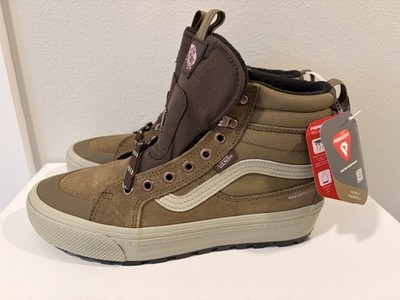 VANS Sk8-Hi MTE Primaloft Green Suede Pink Boots Hiking Men s 7.5 Women s 9 New