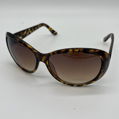 Ann Taylor LOFT Tortoise Brown Oversized Butterfly Sunglasses NICE!