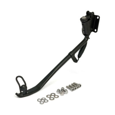 Seitenständerkit komplett Schwarz 1'' kürzer für Harley-Davidson Softail 89 - 99