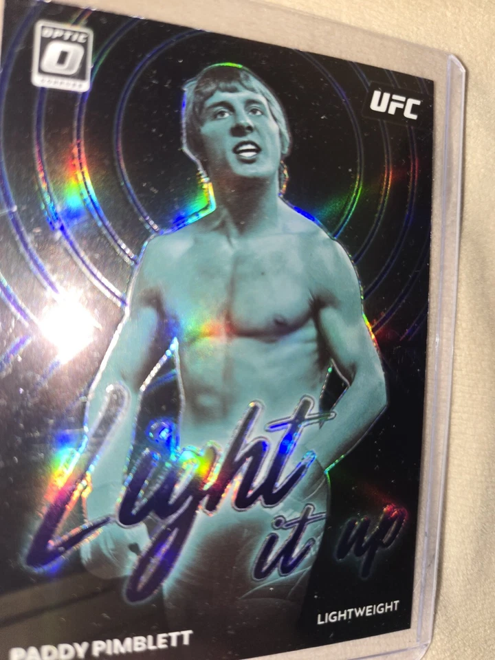 2024 Panini Optic- "Light It Up" Paddy Pimblett #24 - Image 2 of 4