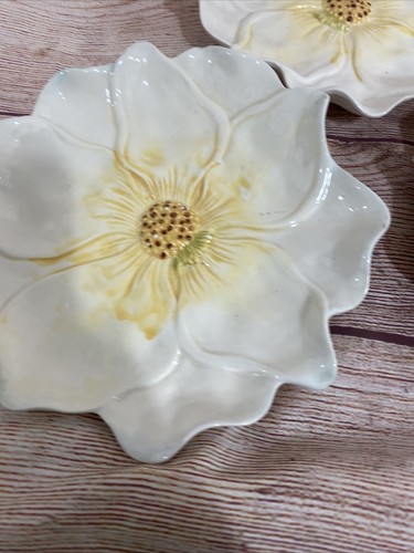 Ambiance Collection 8” Magnolia Sandwich Dessert Luncheon Plates 4pcs - Picture 2 of 9