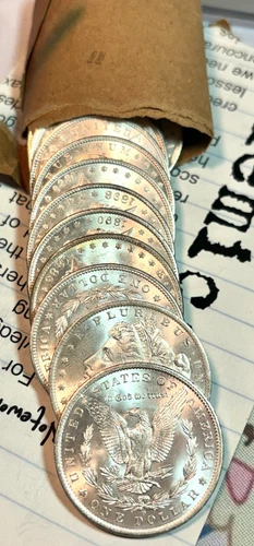 1878-1904 MORGAN DOLLAR BU CHOICE UNCIRCULATED 🔥O MINT MARK 🔥 GEM COINS